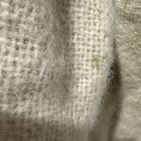 Beautiful Vintage Jacket Made In Greece 70s Bohemian Embroidery Cream Zip Up - Picture 4 of 14